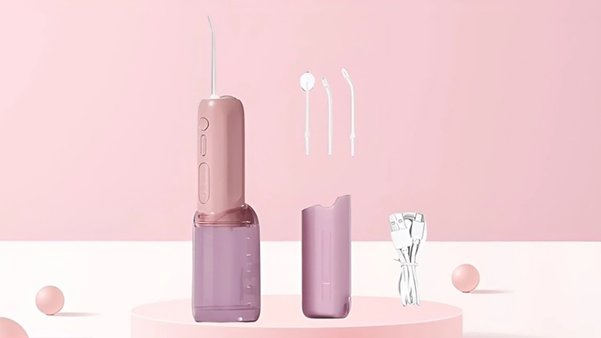 Máy tăm nước Halio Ultraclean Express Hydro Floss giúp vệ sinh răng, nướu hiệu quả