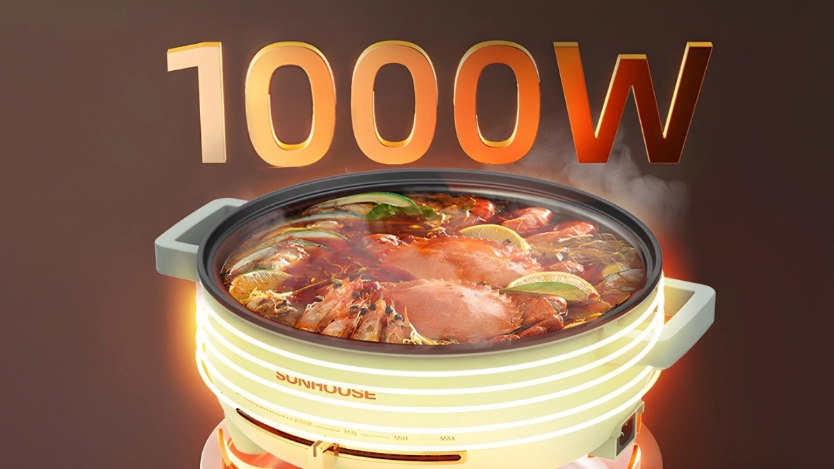 Sản phẩm có công suất 1000W mạnh mẽ