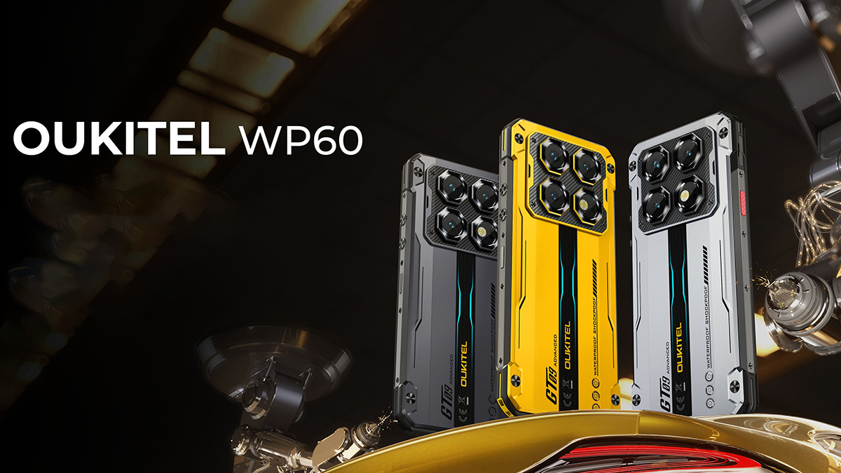 Oukitel WP60 ra mắt: Thiết kế siêu bền, pin 10000 mAh và camera nhìn đêm, giá 8.7 triệu đồng