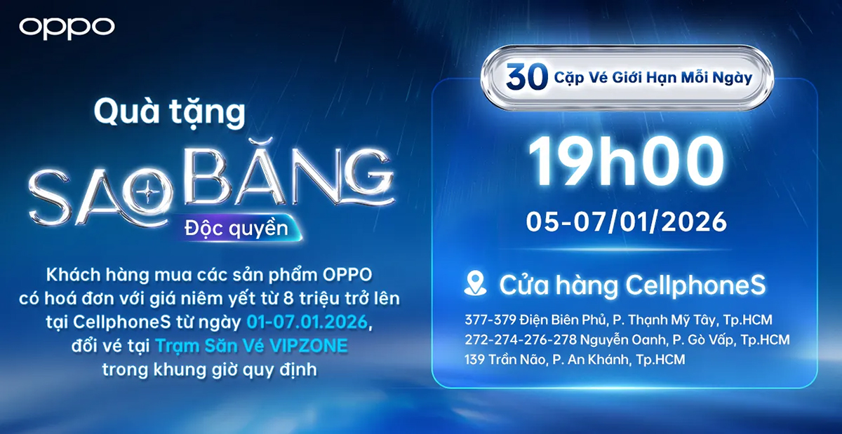 Đây là cơ hội vàng để bạn chiêm ngưỡng các siêu phẩm tầm trung mới của OPPO