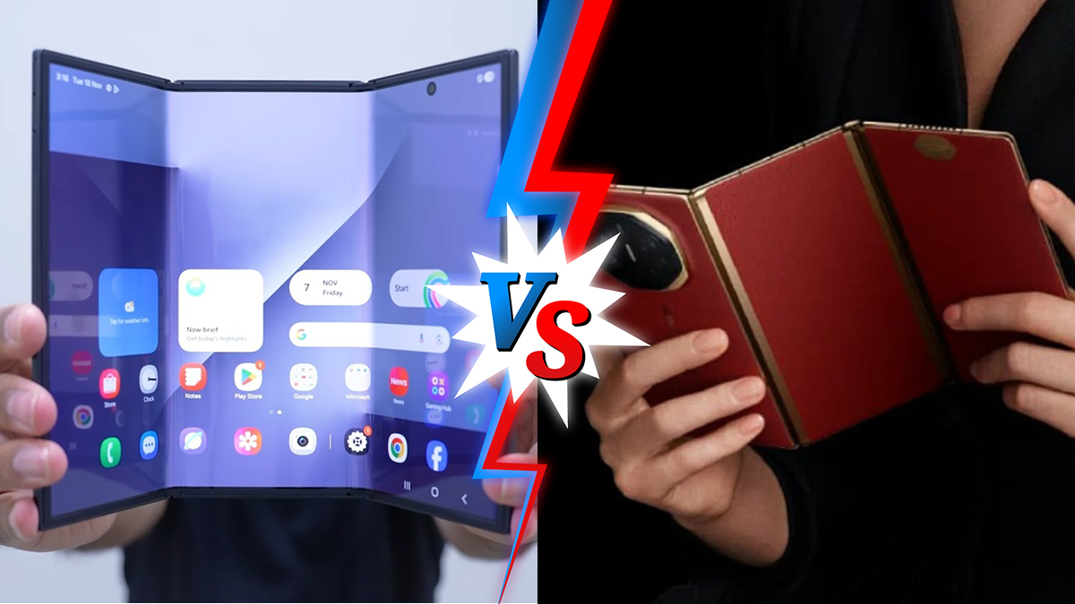 So sánh Samsung Galaxy Z TriFold và Huawei Mate XT Ultimate: Ai mới là vua điện thoại gập ba? So sánh Samsung Galaxy Z TriFold và Huawei Mate XT Ultimate: Ai mới là vua điện thoại gập ba?