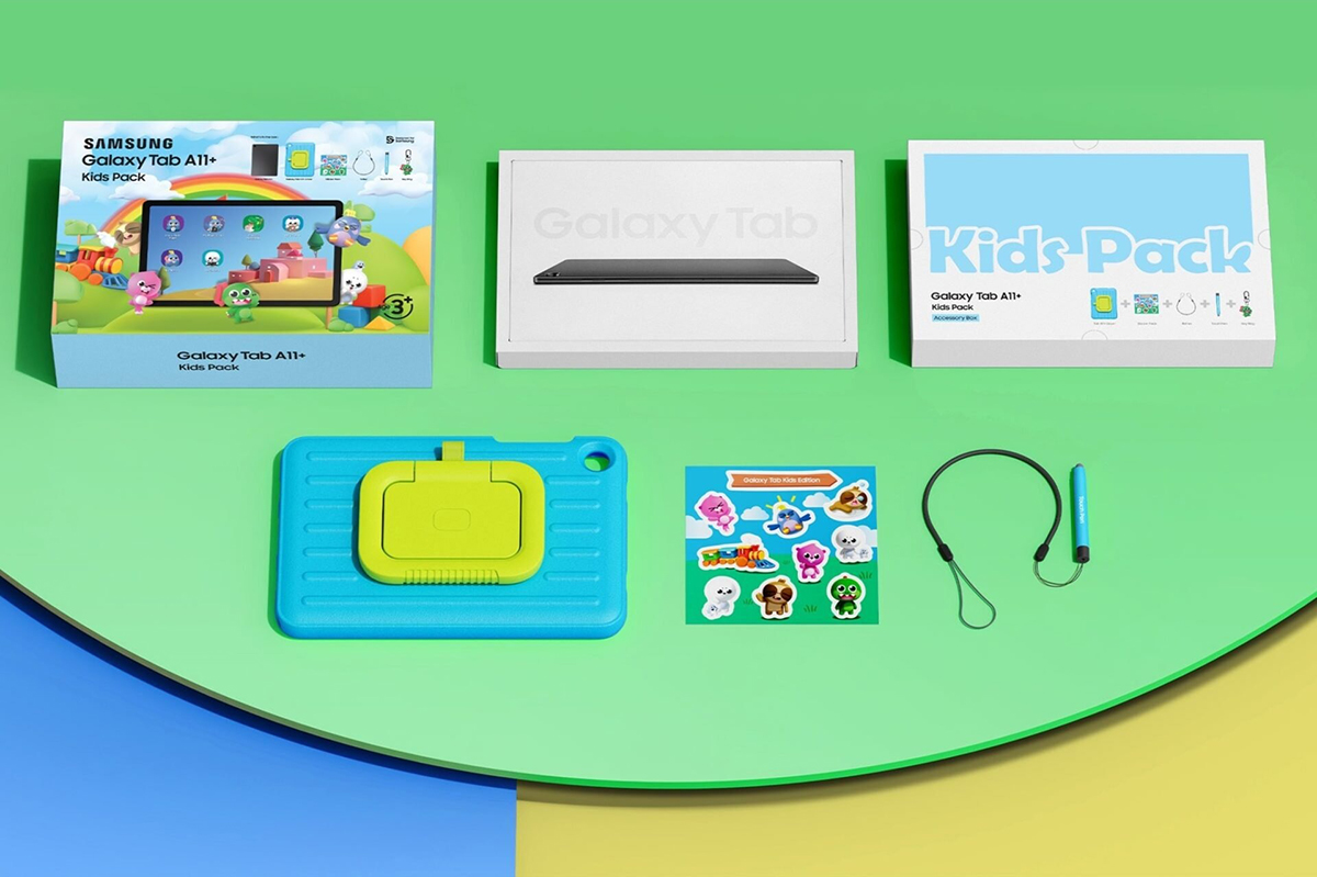 Galaxy Tab A11 Plus Kids Edition ra mắt: Thiết kế bắt mắt, nhiều phụ kiện cho trẻ em, giá 7.38 triệu đồng Galaxy Tab A11 Plus Kids Edition ra mắt: Thiết kế bắt mắt, nhiều phụ kiện cho trẻ em, giá 7.38 triệu đồng