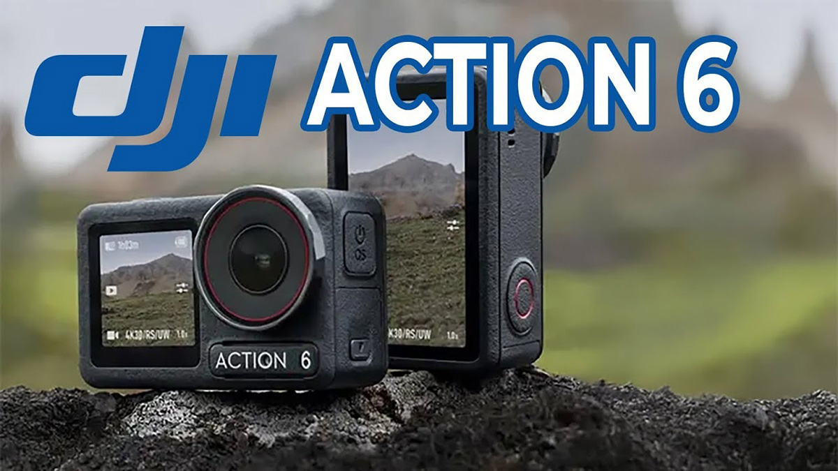DJI Osmo Action 6 lộ thông tin: Cảm biến 1 inch, quay video 8K, chống rung được cải tiến
