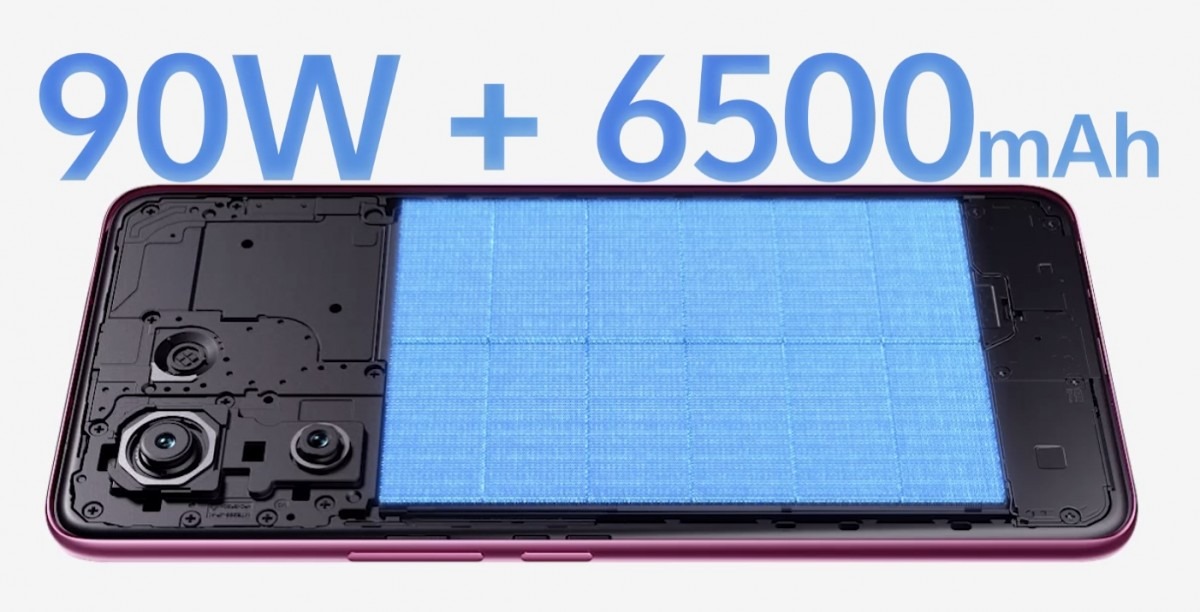vivo V60e có pin 6500 mAh ấn tượng