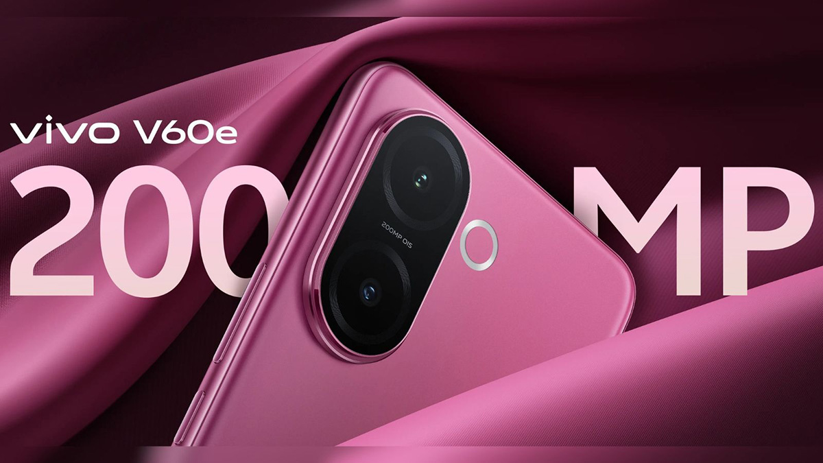 vivo V60e ra mắt: Camera 200MP, chip Dimensity 7360 Turbo và pin 6500 mAh, giá từ 8.91 triệu đồng