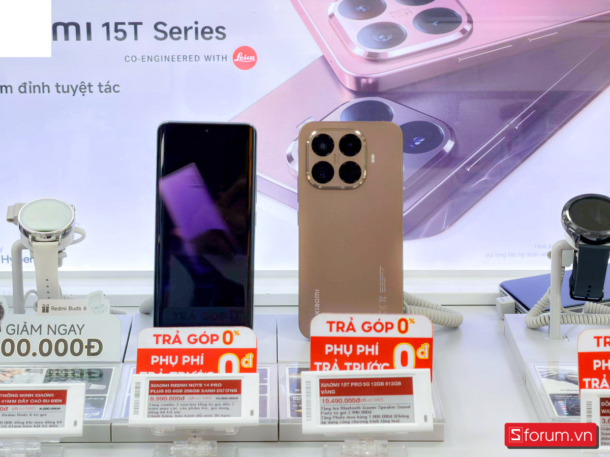 Xiaomi 15T Series vừa được giới thiệu với người dùng Việt Nam cách đây vài ngày