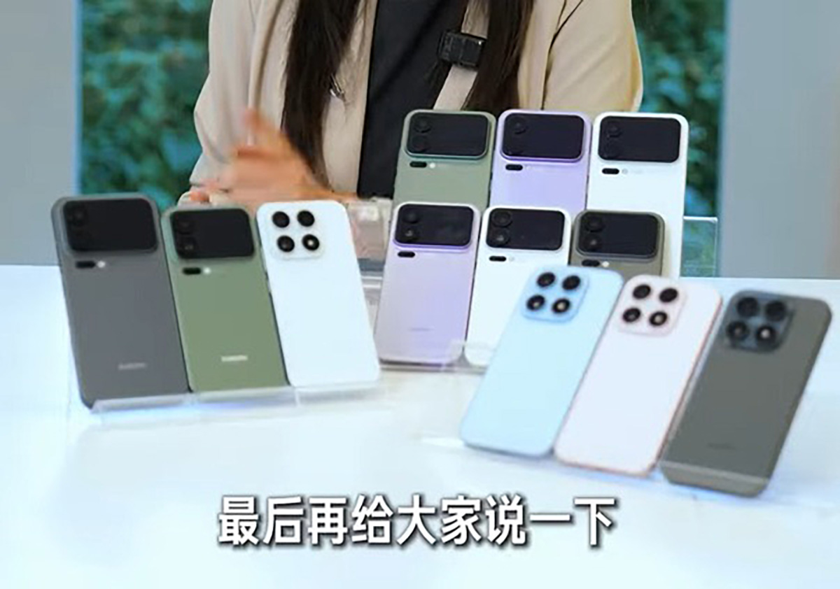 Tất cả các tùy chọn màu sắc của Xiaomi 17 Series