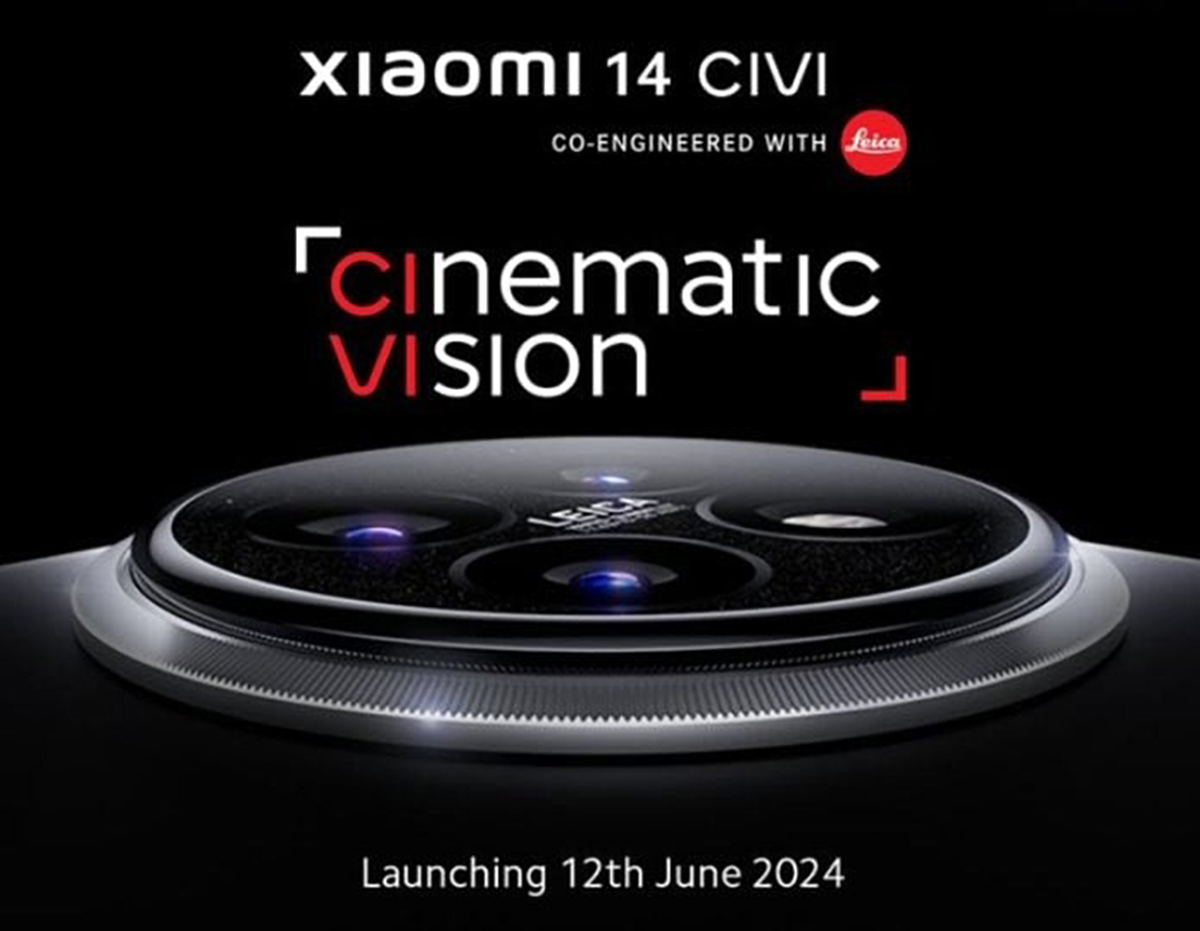 Xiaomi Civi 14 ra mắt ngày 12/6