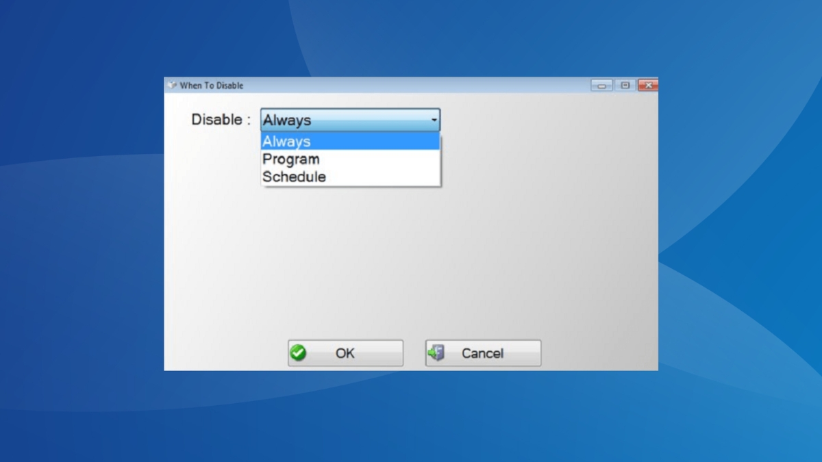 Khóa bàn phím laptop bằng Simple Disable Key bước 3