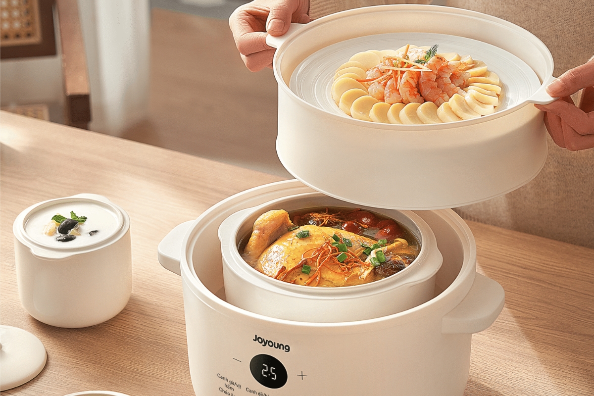 Review nồi nấu chậm Joyoung có tốt không hình 2