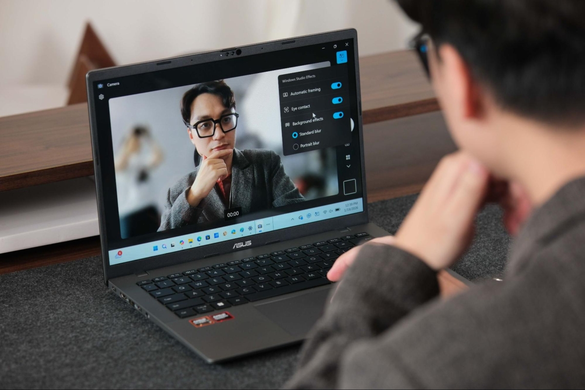 Window Studio Effect xử lý hình ảnh và âm thanh theo thời gian thực