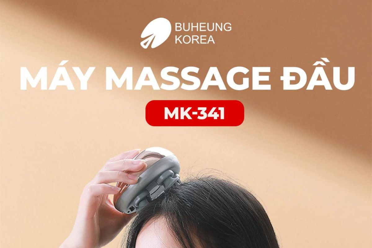 Máy massage đầu Buheung MK341
