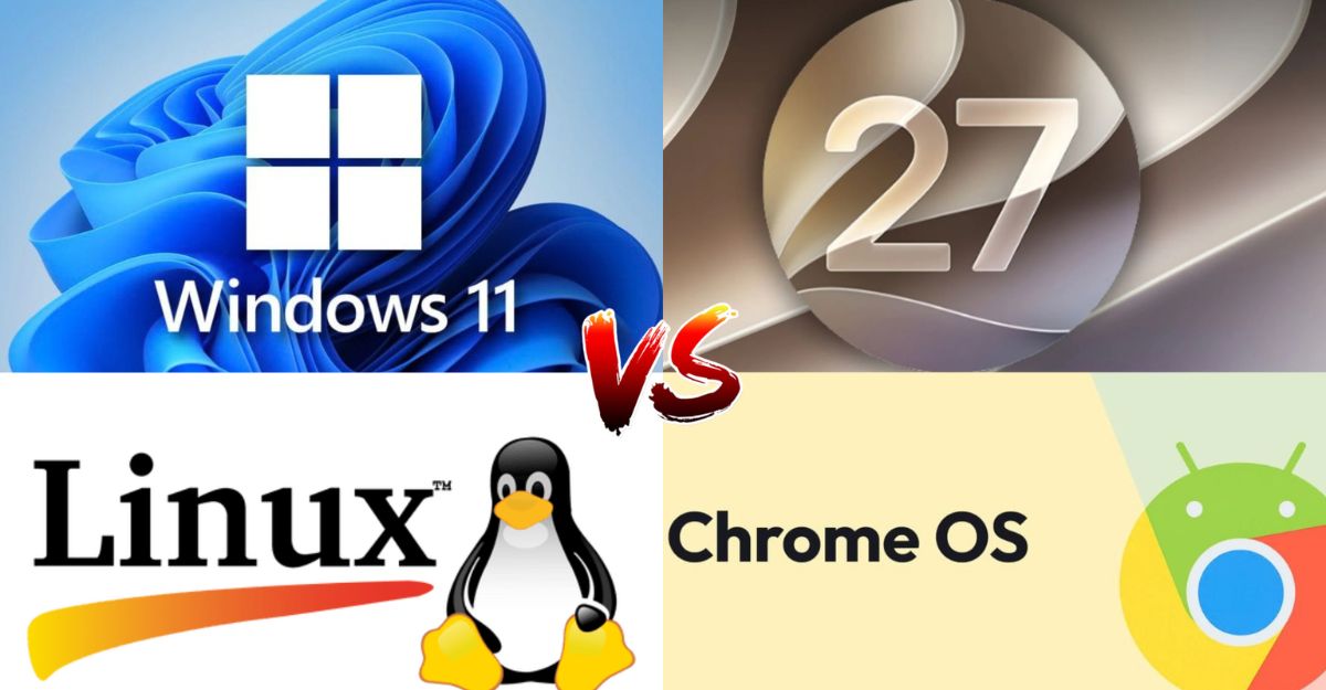 Windows, macOS, Linux hay ChromeOS: Đâu mới là "chân ái" thực sự cho chiếc máy tính tiếp theo của bạn?