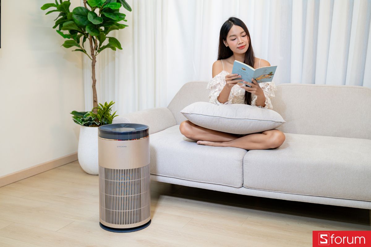 Dreame TP20 xử lý bụi mịn, khử formaldehyde