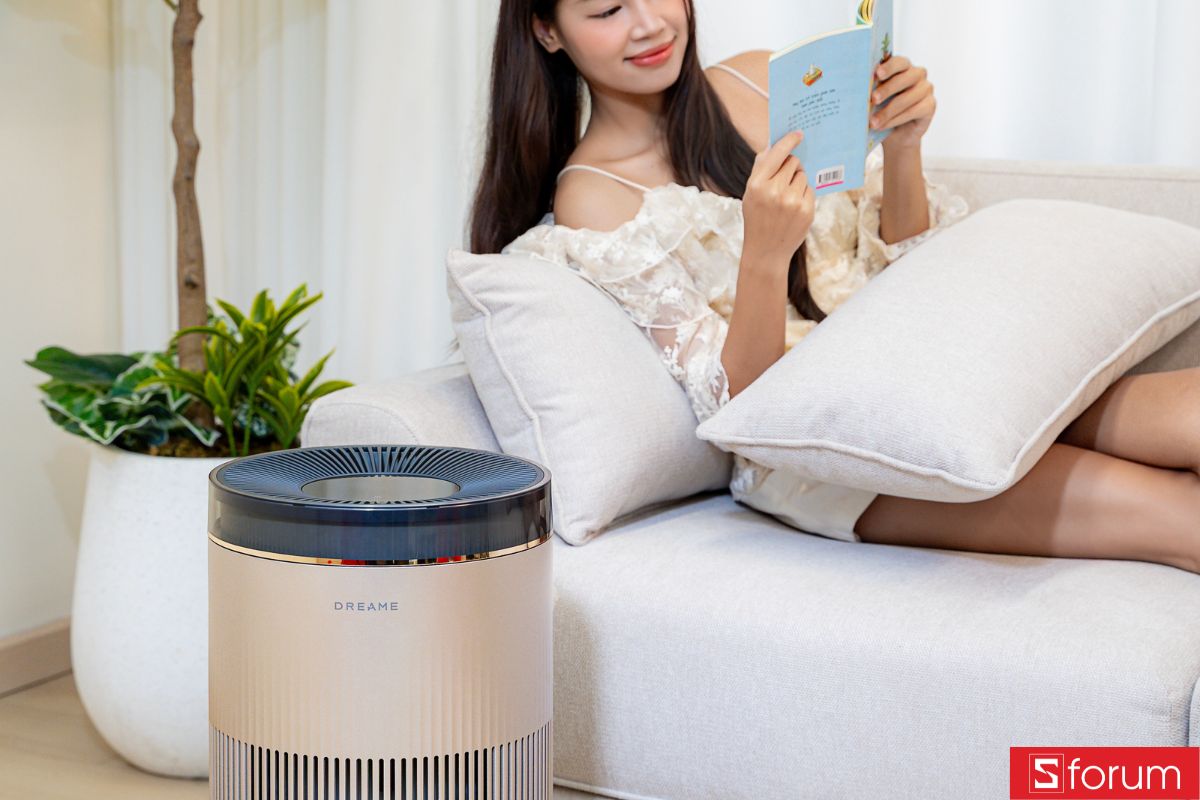 Vận hành êm ái chỉ với 22dB