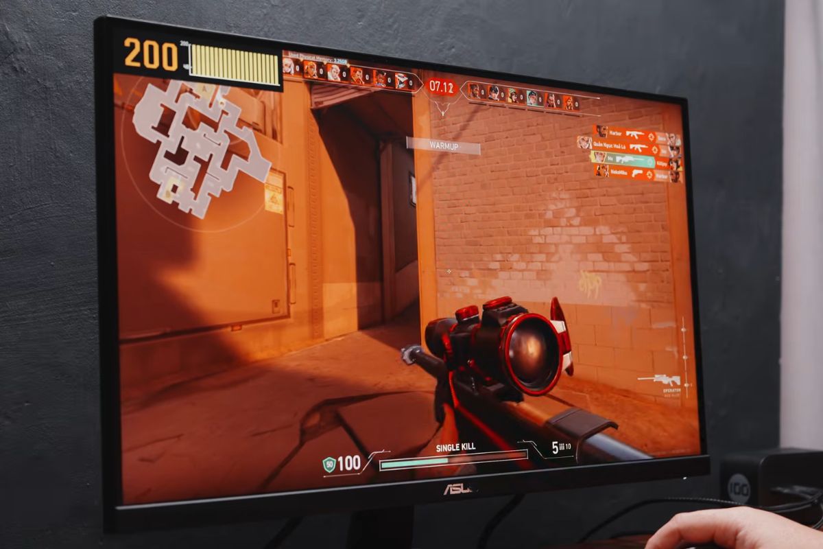 Tần số quét cao dành cho những phiên game cường độ cao