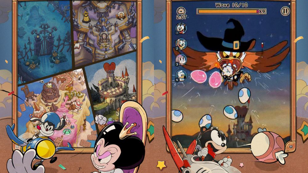 ACECRAFT: Cuphead phiên bản mobile với lối chơi độc đáo