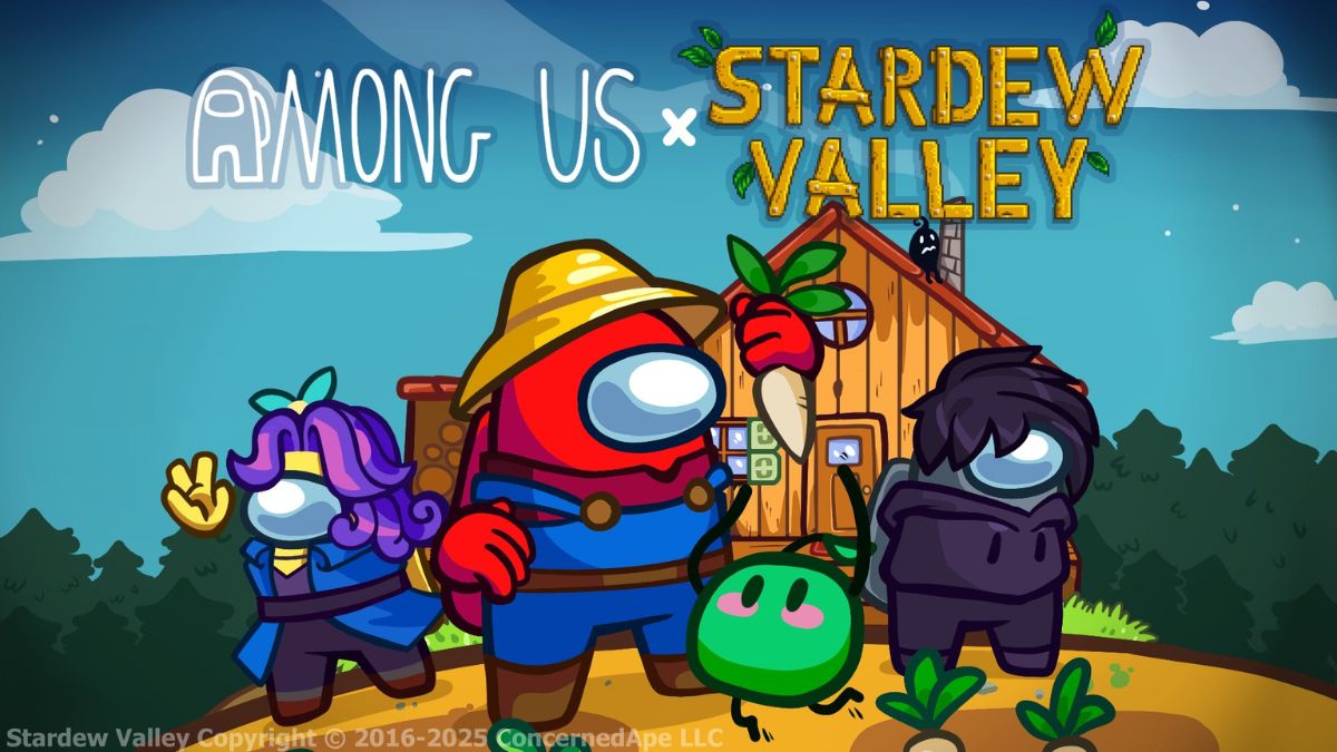 Đừng bỏ qua núi vật phẩm miễn phí từ đợt collab Among Us x Stardew Valley hấp dẫn!