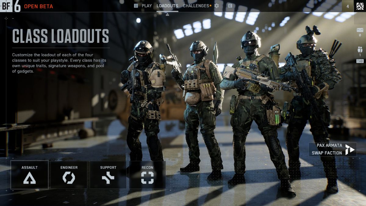 Tất tần tật về lớp nhân vật Assault trong Battlefield 6