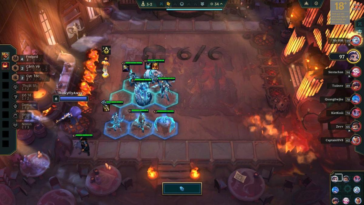 ĐTCL mùa 16: Triển khai đội hình Ashe Freljord