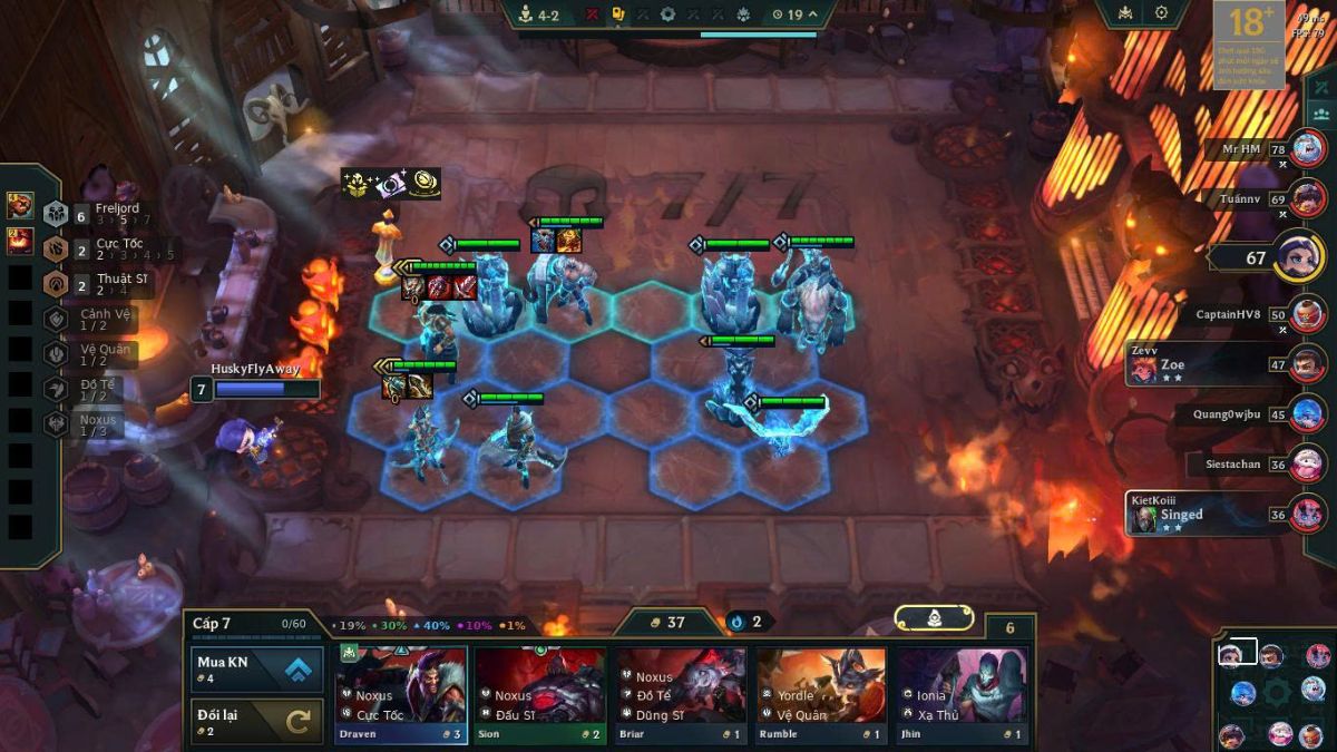 ĐTCL mùa 16: Triển khai đội hình Ashe Freljord