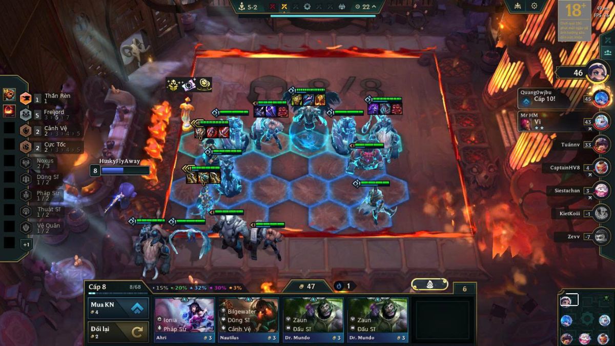 ĐTCL mùa 16: Triển khai đội hình Ashe Freljord