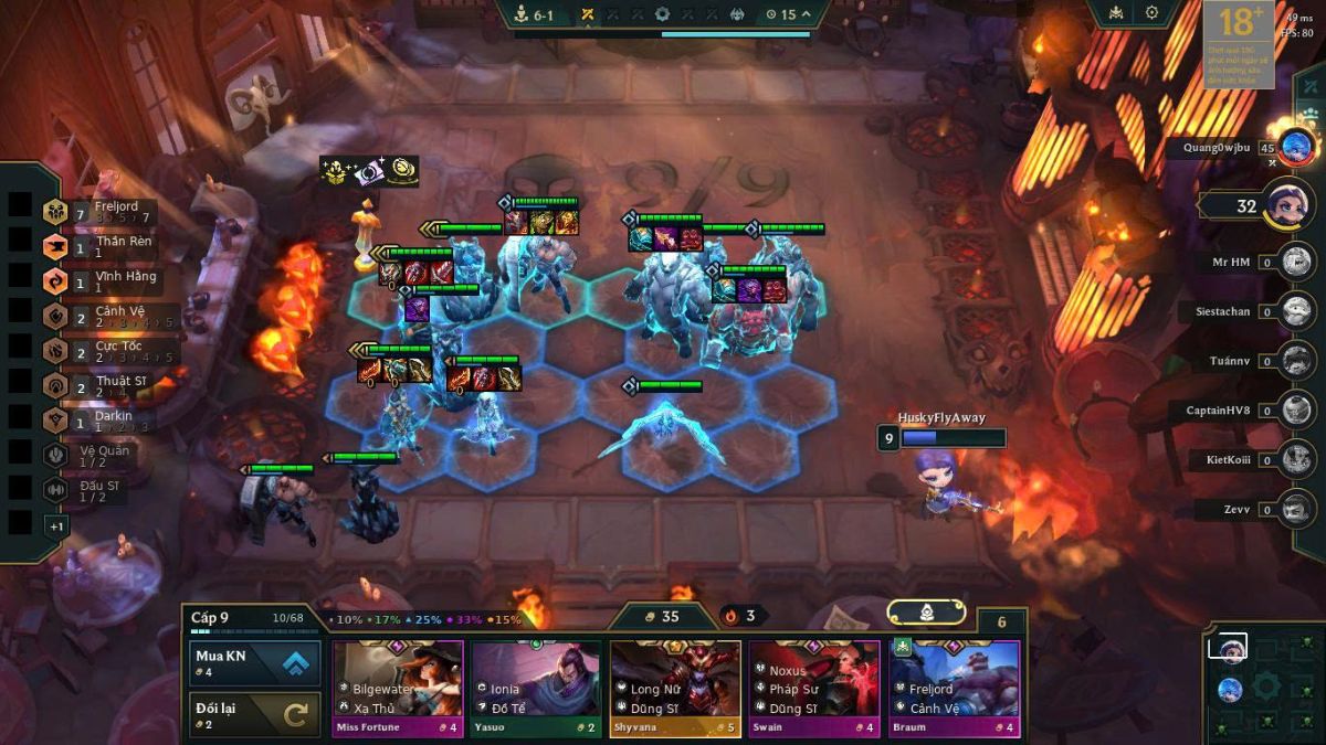 ĐTCL mùa 16: Triển khai đội hình Ashe Freljord