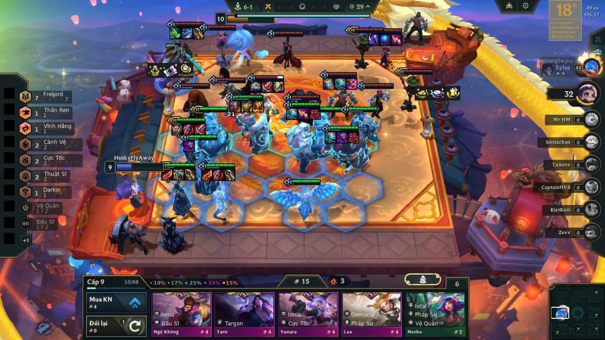 ĐTCL mùa 16: Triển khai đội hình Ashe Freljord