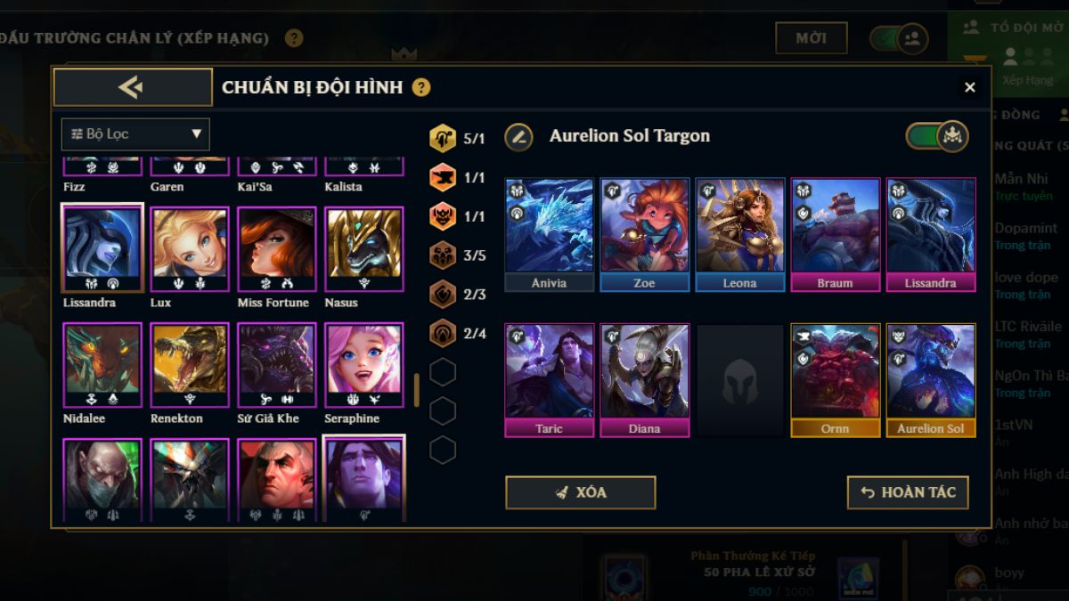 ĐTCL mùa 16: Đội hình Aurelion Sol Targon - Triệu gọi quyền năng Thượng Giới