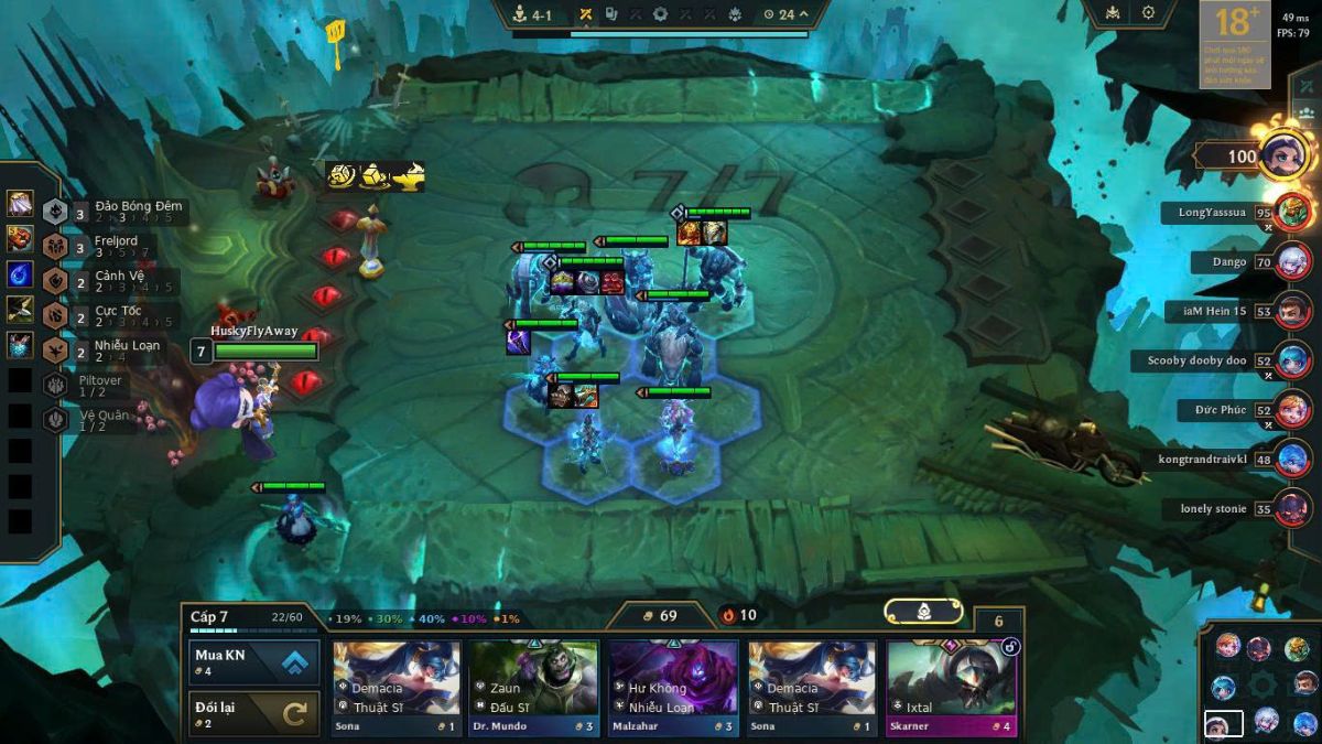 ĐTCL mùa 16: Đội hình Cảnh Vệ Quần Đảo Bóng Đêm - Siêu giáo án leo rank đầu mùa