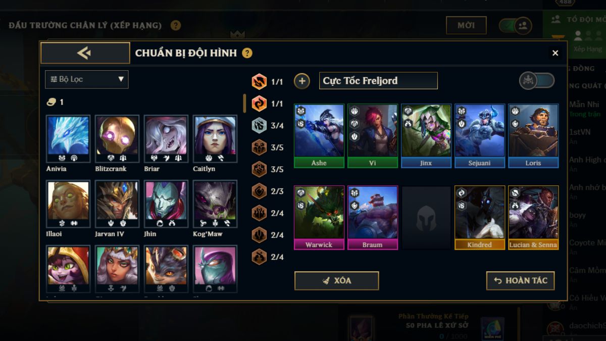 ĐTCL mùa 16: Đội hình Cực Tốc Freljord - Sự kết hợp của Sói và Cừu