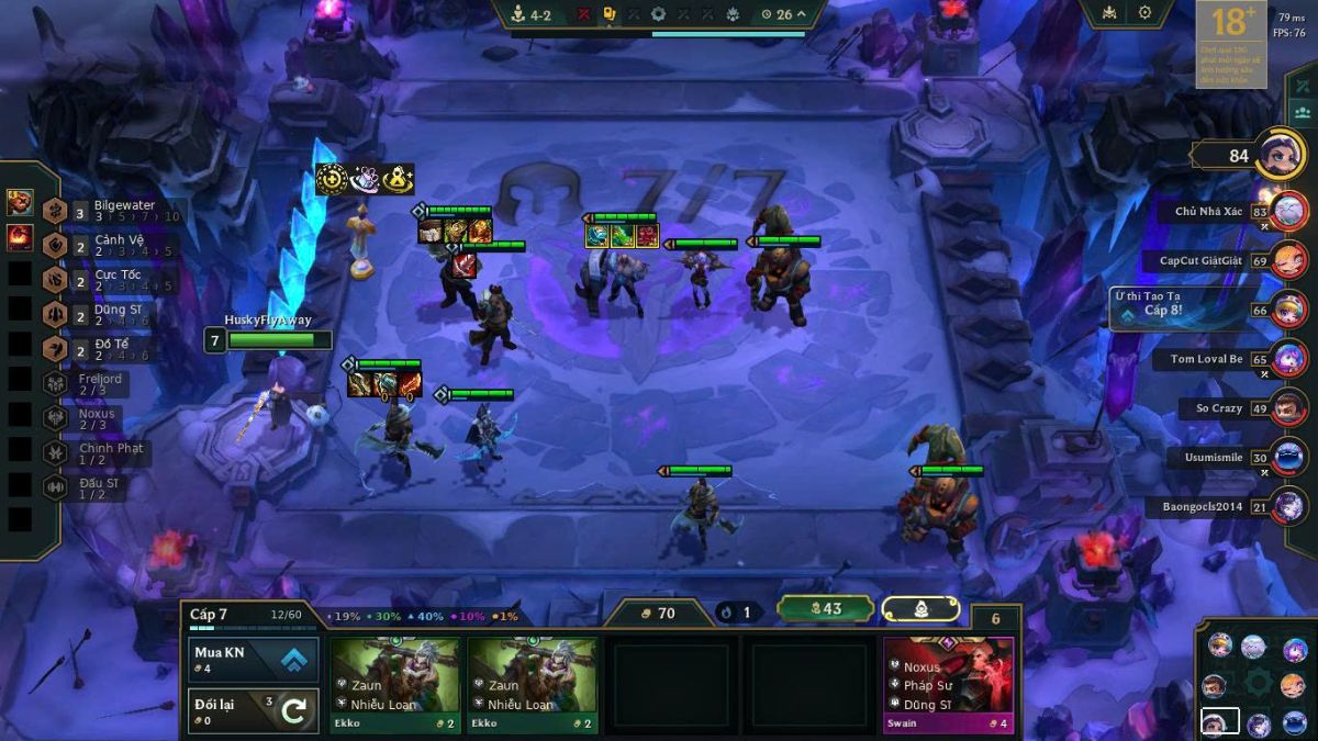 ĐTCL mùa 16: Đội hình Gangplank Draven - Siêu giáo án Tất Tay Bậc Đồng