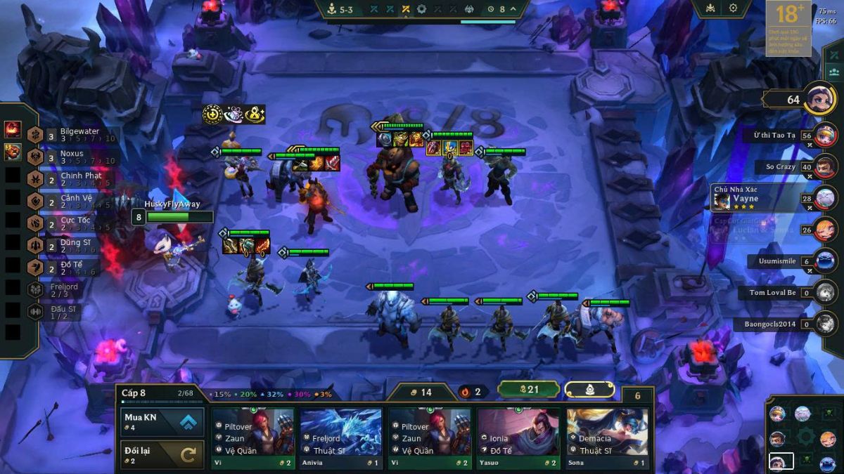 ĐTCL mùa 16: Đội hình Gangplank Draven - Siêu giáo án Tất Tay Bậc Đồng