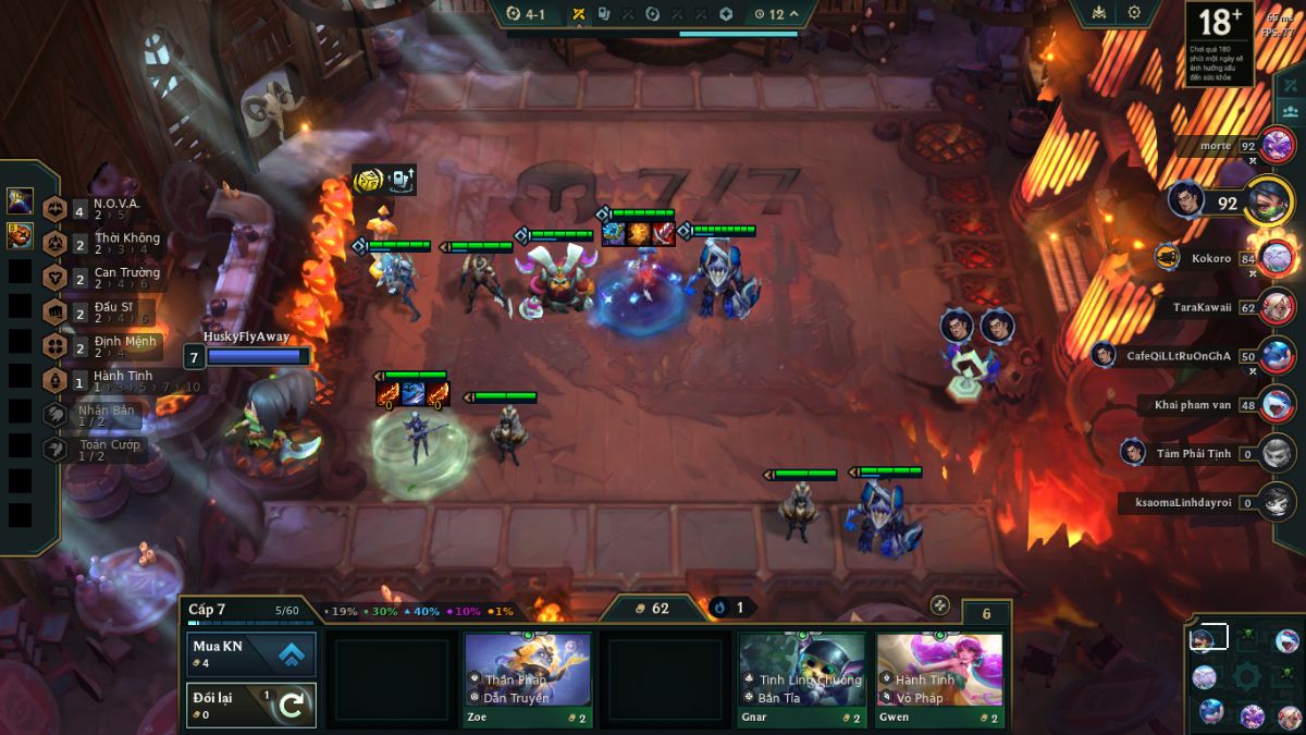 Tập trung tích lũy tài nguyên để úp cấp