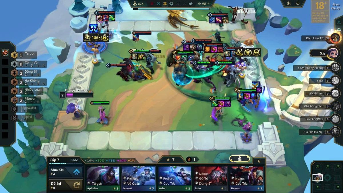 Lựa chọn trang bị phù hợp cho các chủ lực