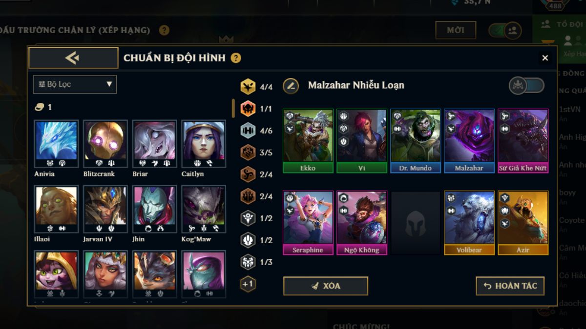 ĐTCL mùa 16: Đội hình Malzahar Nhiễu Loạn - Giáo án ngược dòng meta cực thú vị