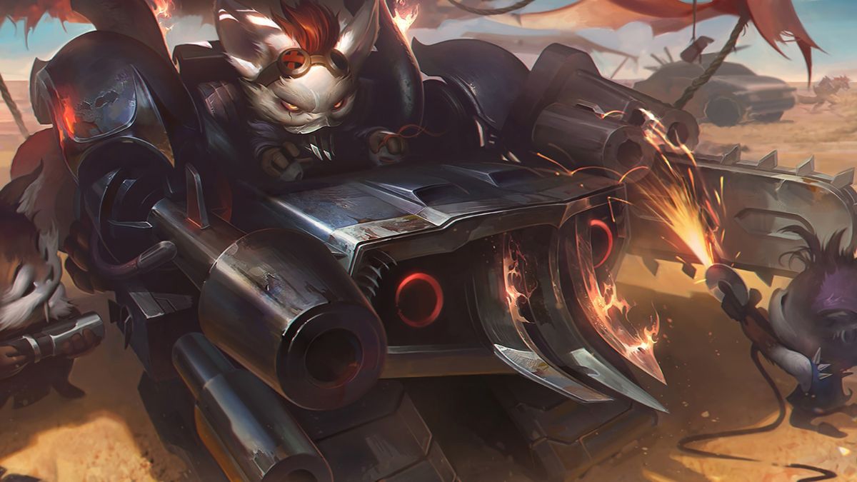 Đội hình Rumble Pháo Kích Tầm Xa - Lõi Anh Hùng thú vị của Yordle