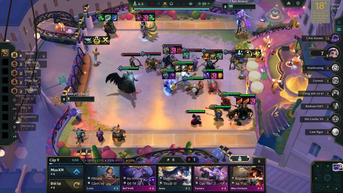 Xây dựng trang bị phù hợp dành cho các chủ lực