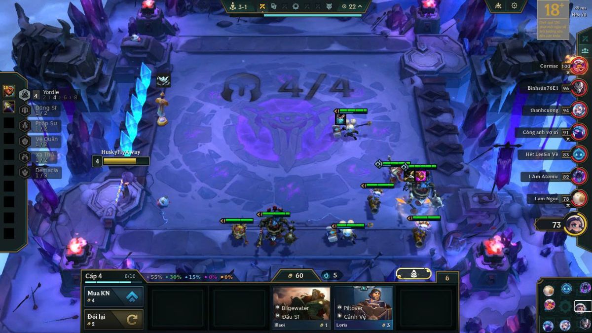 Đánh chuỗi thua đầu game để tích lũy nhiều tiền nhất có thể