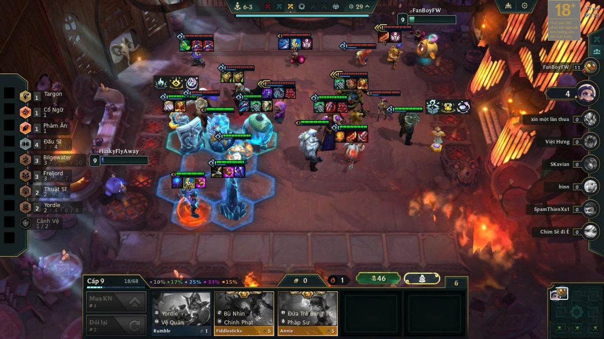 Xây dựng trang bị phù hợp cho các chủ lực