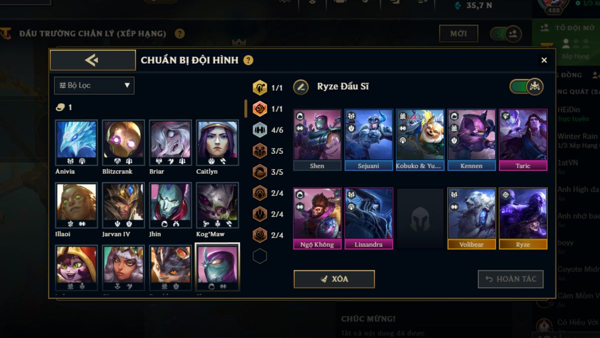 ĐTCL mùa 16: Xây dựng đội hình Ryze Đấu Sĩ siêu mạnh