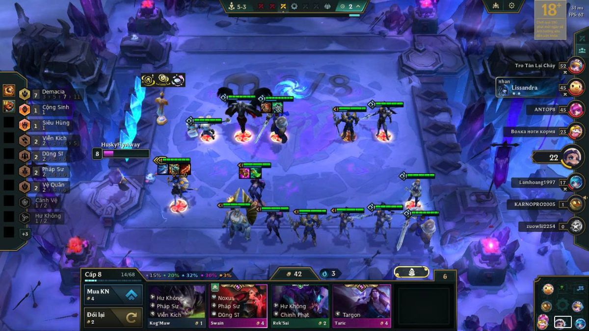 ĐTCL mùa 16: Đội hình Vayne Demacia - Khi Thợ Săn Bóng Đêm kết án