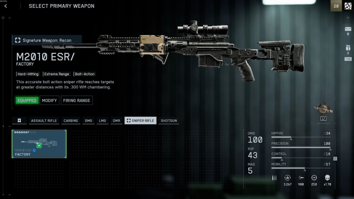 Battlefield 6: Xây dựng trang bị cho ESR M2010 - Tử Thần Lặng Lẽ trên chiến trường