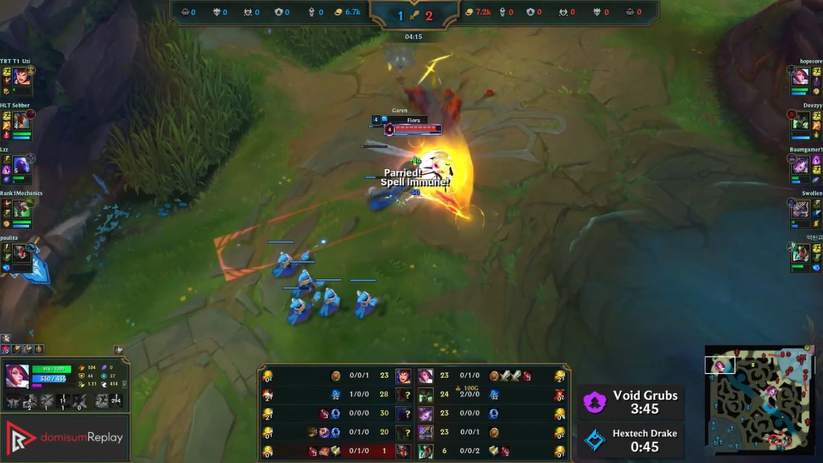 LMHT: Khắc chế Fiora top - Biến Nữ Kiếm Sư thành creep cầm kiếm
