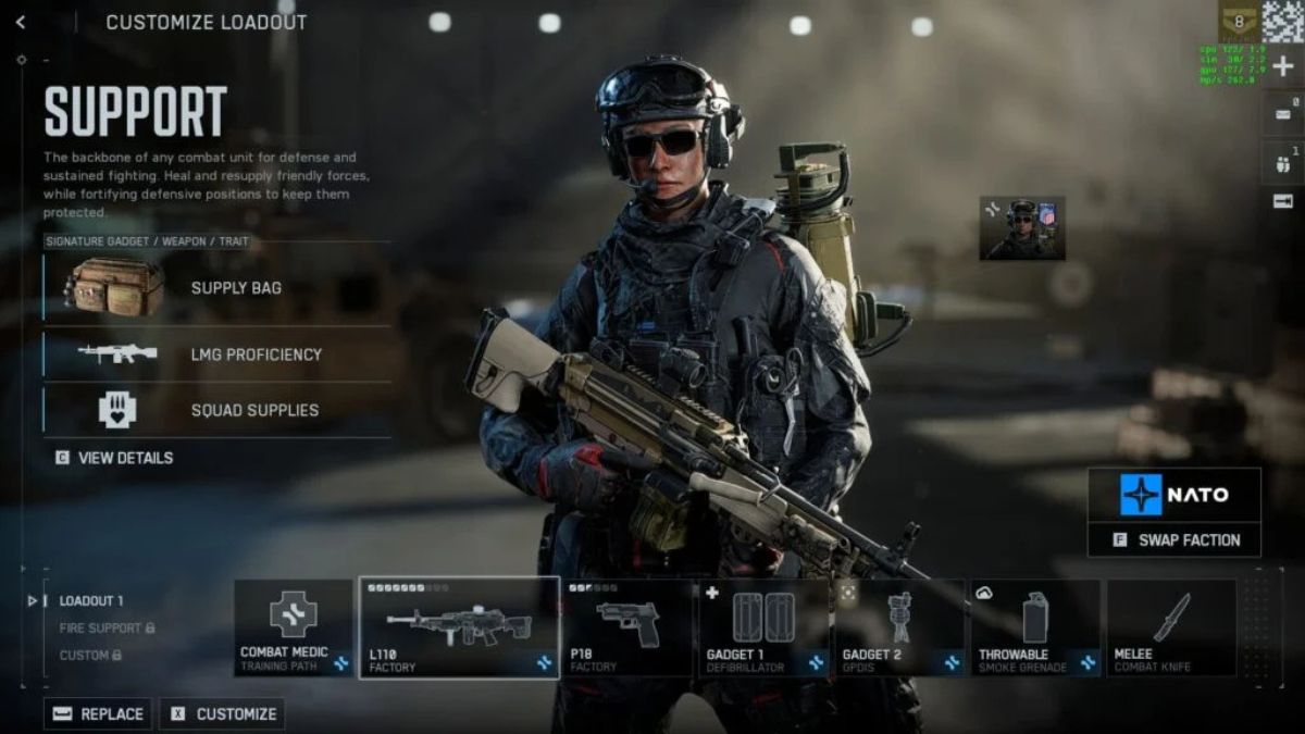 Battlefield 6: Bộ trang bị tốt nhất cho L110 - Lô cốt di động trên chiến trường