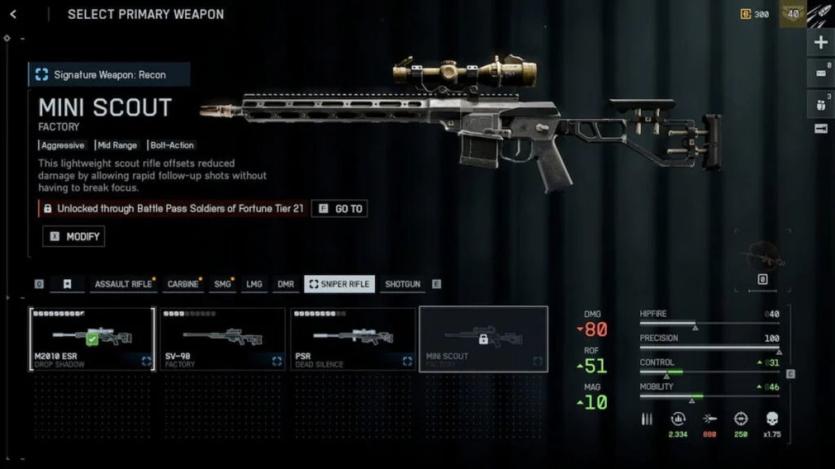 Battlefield 6: Cách mở khóa Mini Scout - Siêu súng bắn tỉa cho newbie