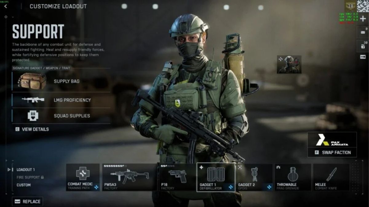 Battlefield 6: Xây dựng bộ trang bị tốt nhất cho PW5A3