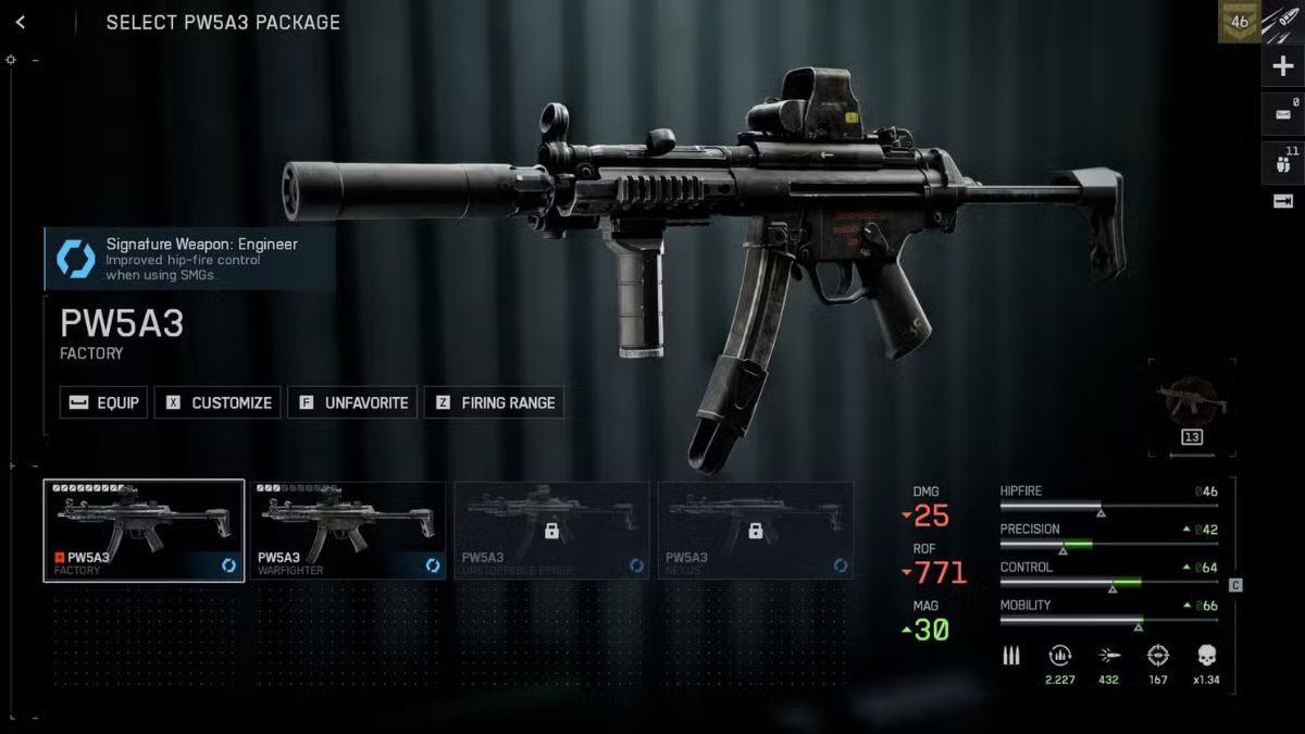 Battlefield 6: Xây dựng bộ trang bị tốt nhất cho PW5A3