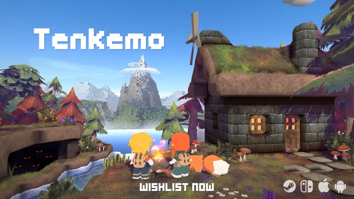 Tenkemo: Game MMORPG mang ý tưởng từ Minecraft và Palworld