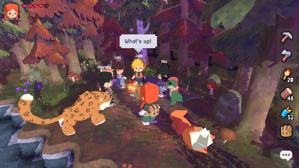 Tenkemo: Game MMORPG mang ý tưởng từ Minecraft và Palworld